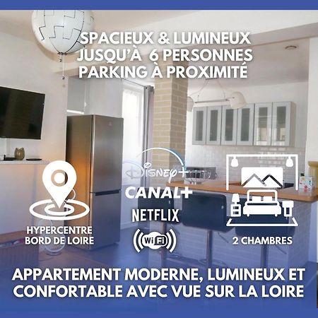 شقة Moderne 60M2 Vue Sur La Loire Hypercentre بلْوا المظهر الخارجي الصورة